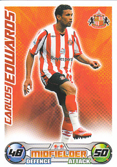 Carlos Edwards Sunderland 2008/09 Topps Match Attax #278